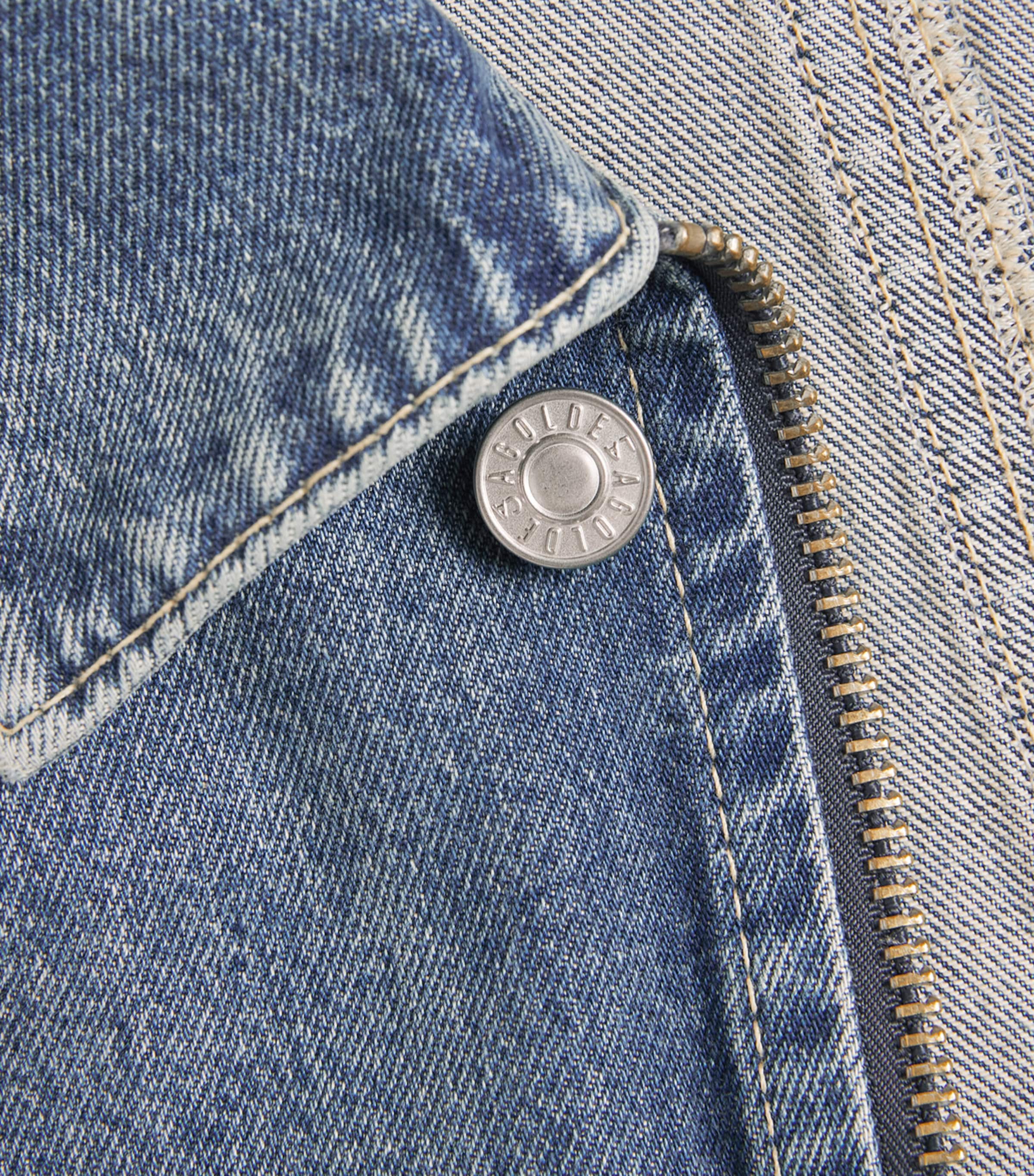 AGOLDE Mens Croydon Denim Jacket Auto Image 6