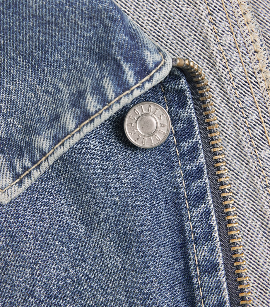 AGOLDE Mens Croydon Denim Jacket Auto Image 6