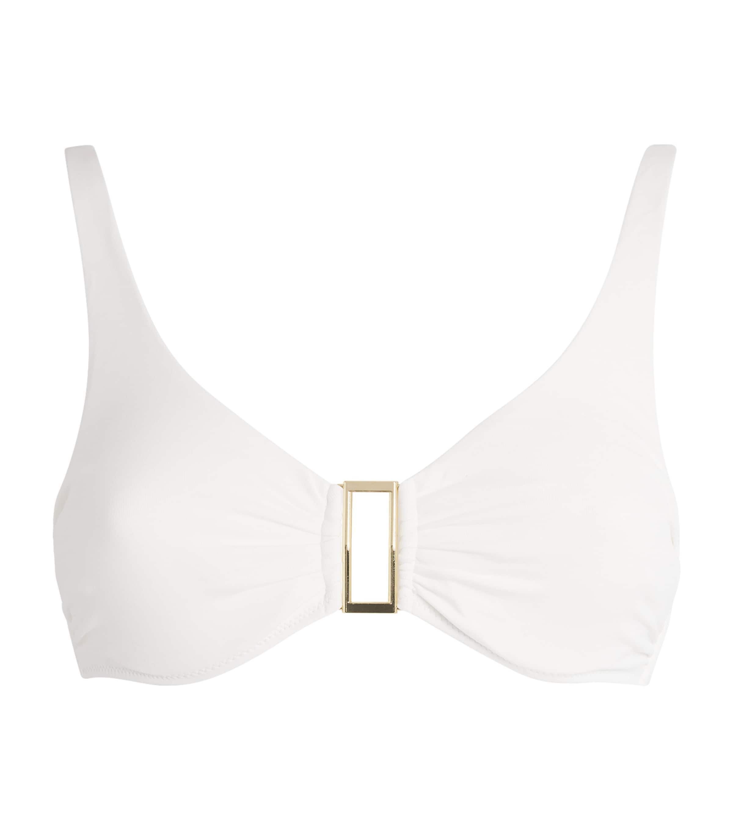 Bel Air Ring Bikini Top WHITE4 Image 1