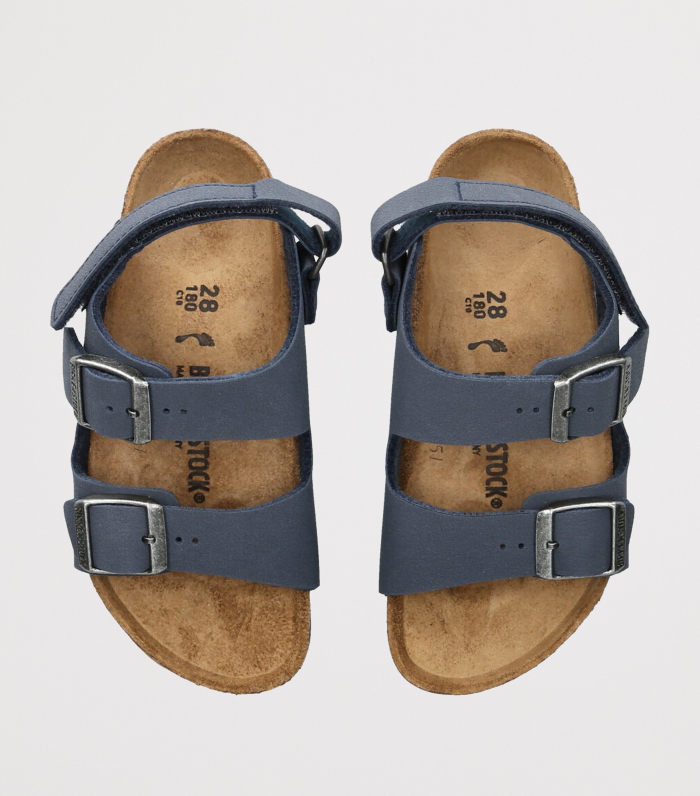 Birkenstock Milano Sandals Navy Image 4