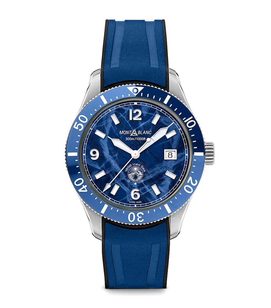 Stainless Steel 1858 Iced Sea Automatic Date Watch 41mm MULTI Image 1