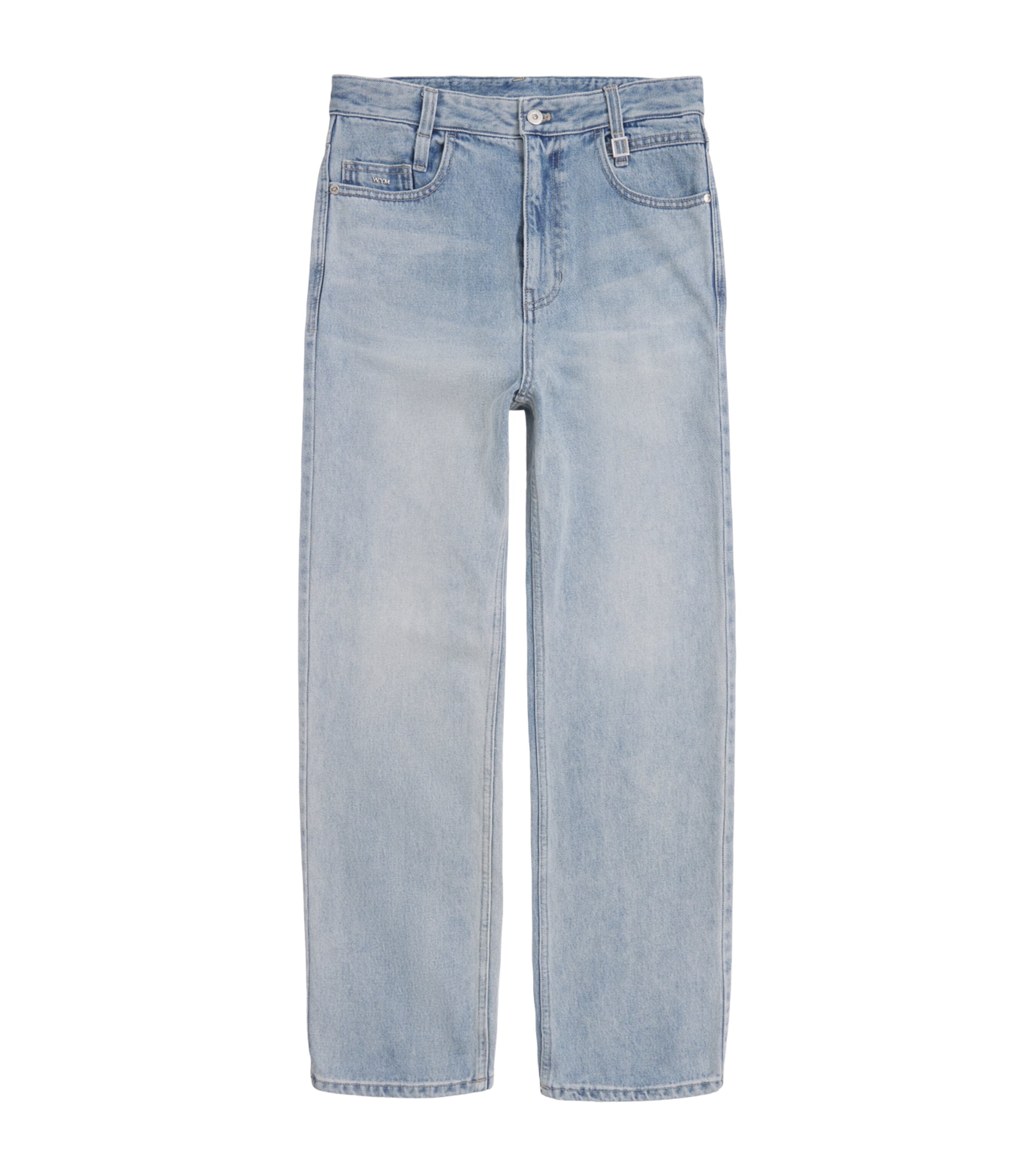 Wooyoungmi Mens Straight Jeans Blue Image 1