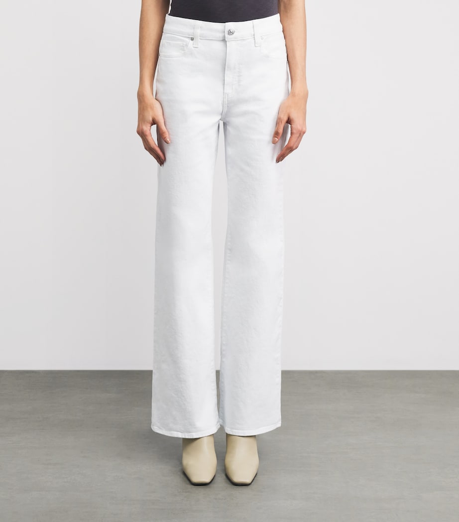 Sofia Flared Jeans CRISP WHITE Image 4