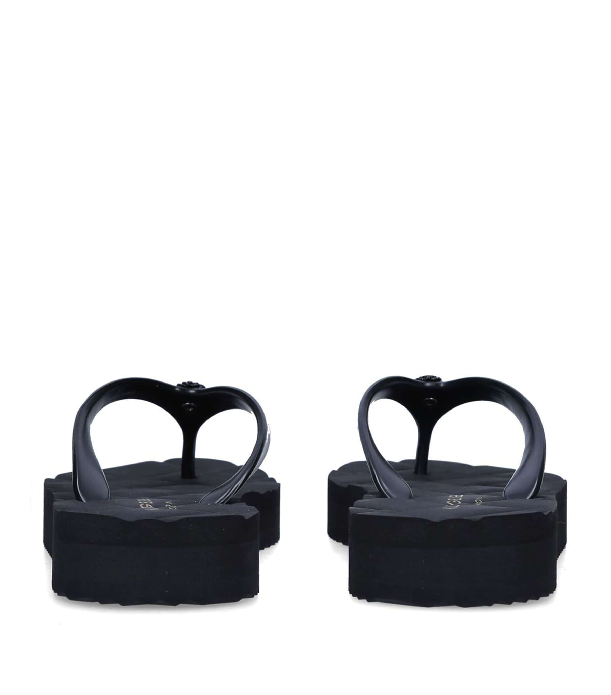 Kensington Q Flip Flops BLACK Image 2