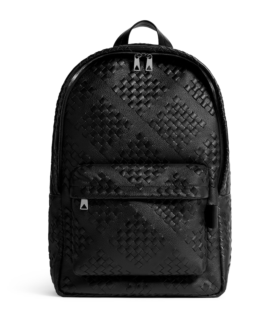 Bottega Veneta Diamond Leather Backpack Image 1