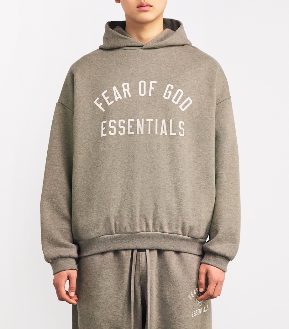 Cable Knit Fear Of God Essentials Hoodie Essential Knit Jumper