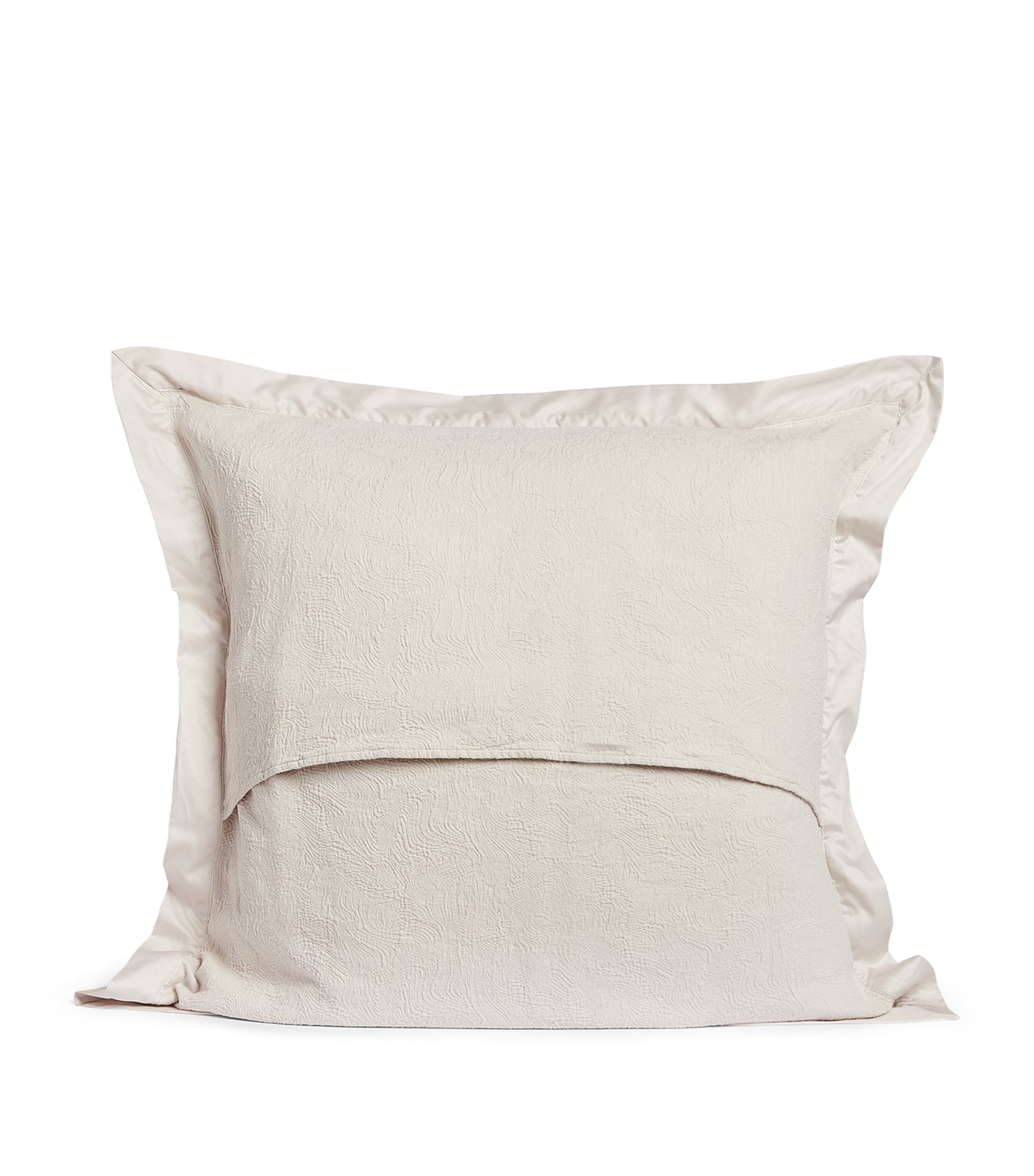 Amalia Aura Square Cushion (65cm x 65cm) Pale Grey Image 2