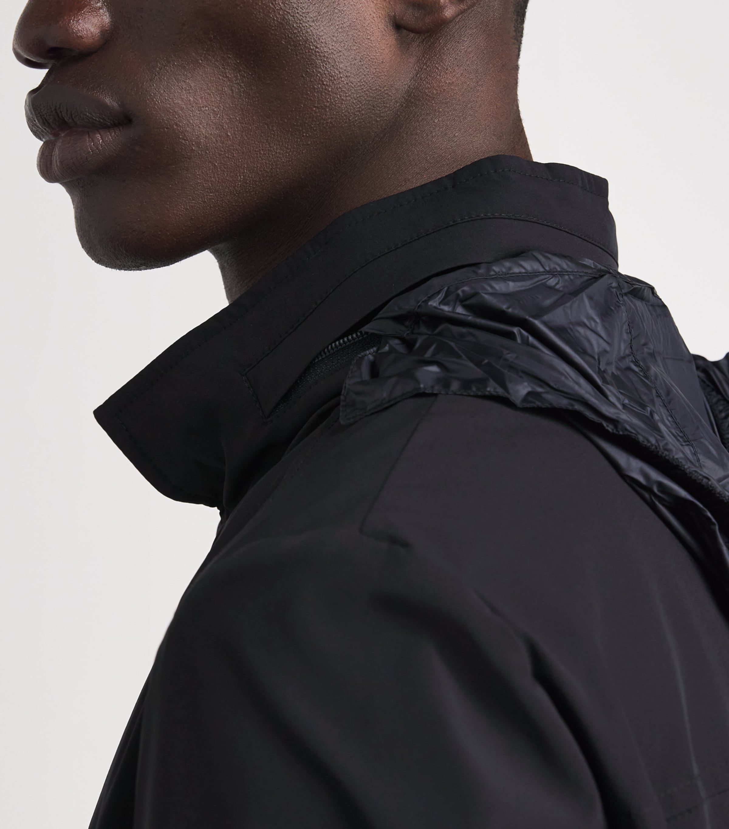 Water-Repellent Hektor-KN Overcoat DARK BLU U0402 Image 6