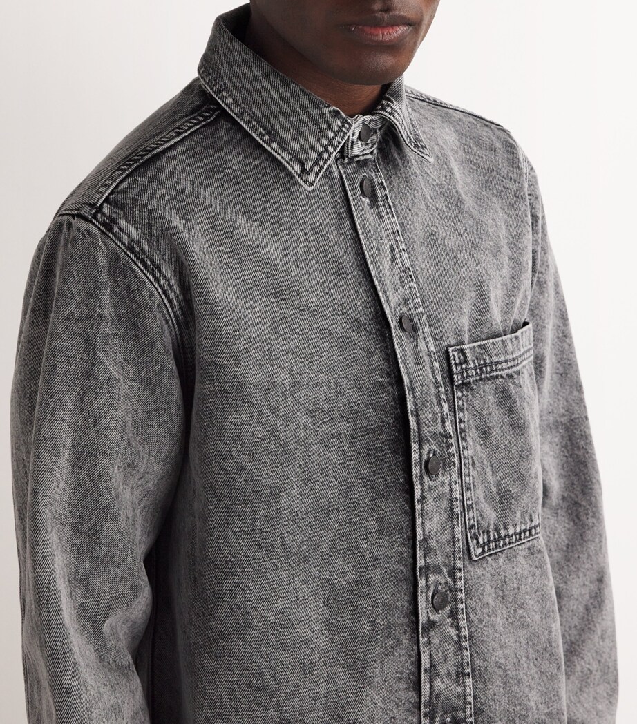 Denim Sadamon B Overshirt FROSTED Image 6