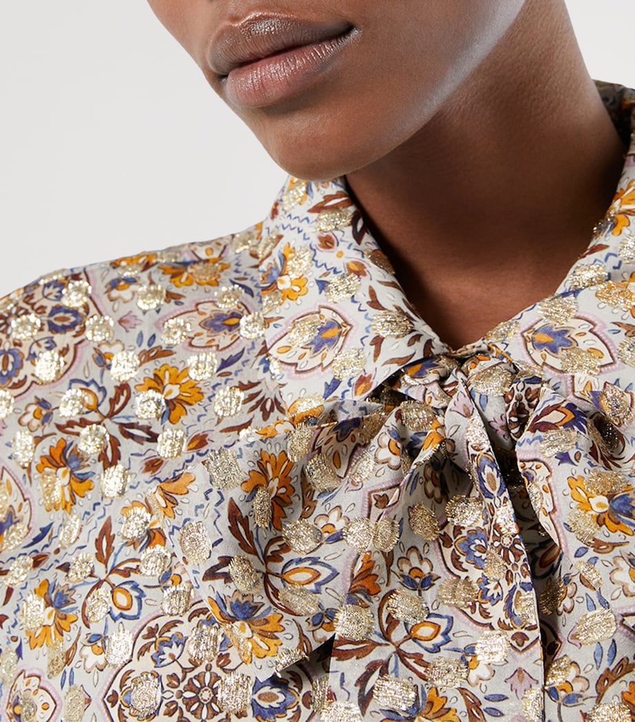 Printed Larix Midi Dress MAKE UP NUDE Image 5