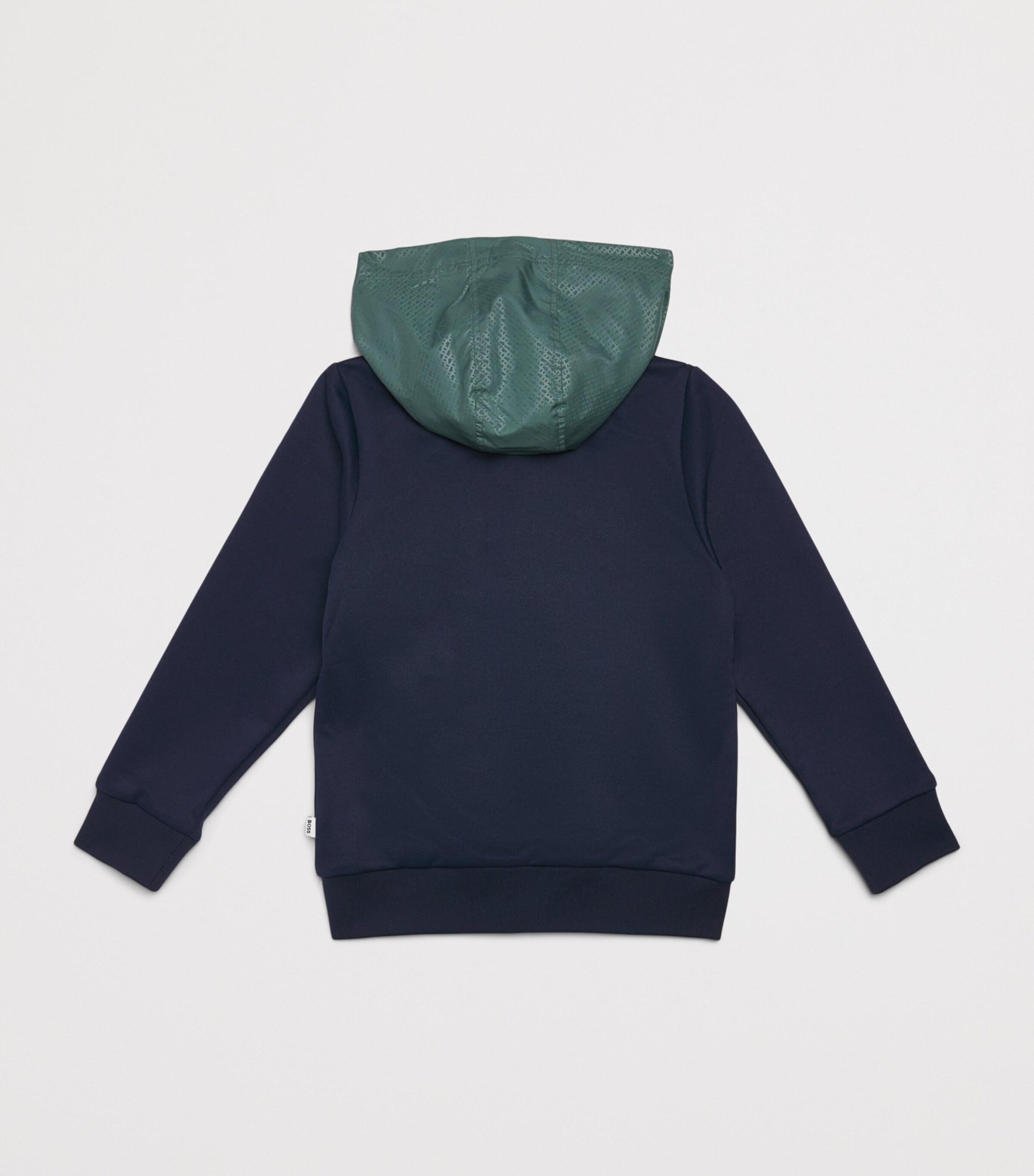 BOSS Kidswear Contrast Zip-Up Hoodie (4-16 Years) Image 2