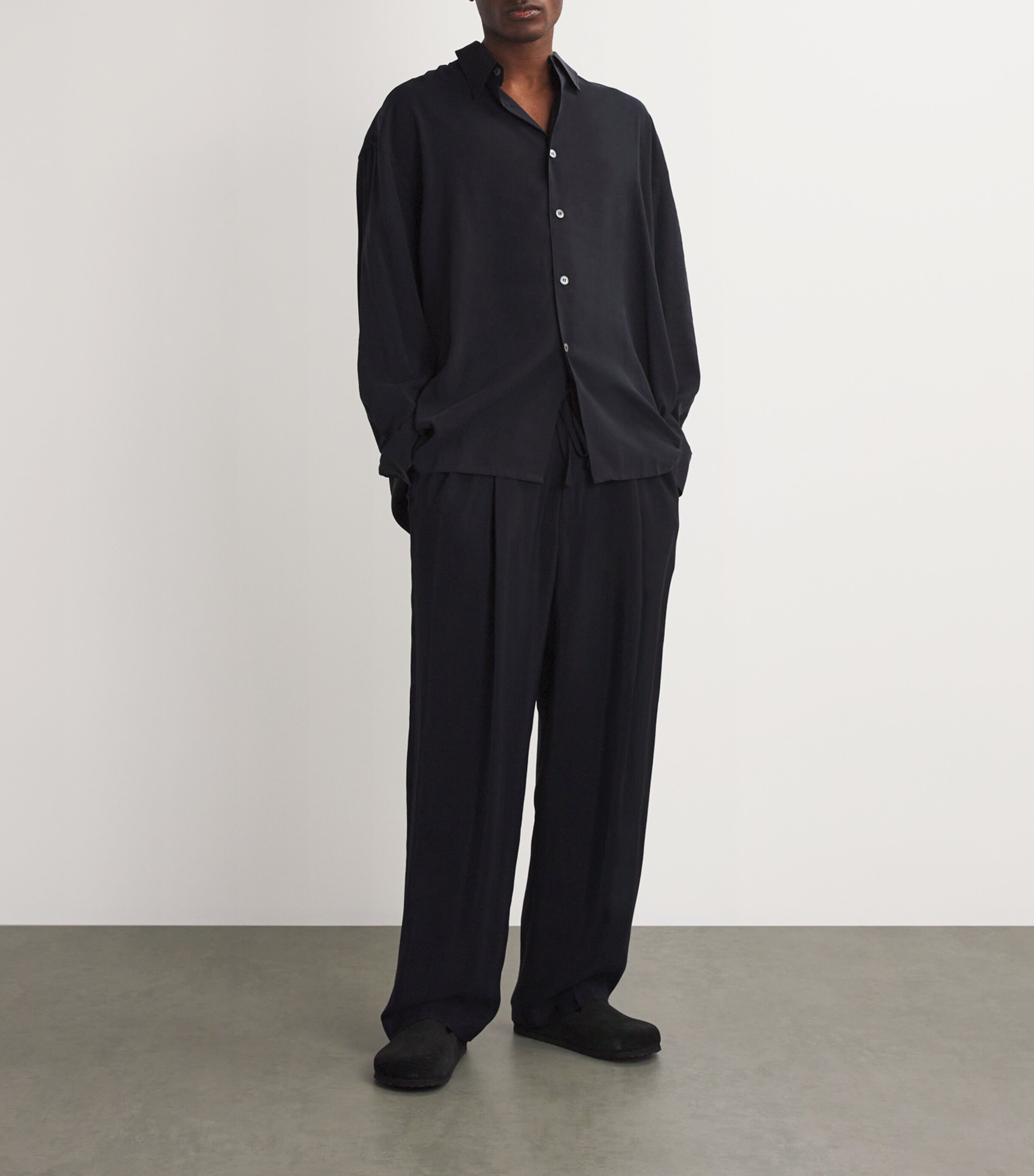 Modal-Blend Strike Shirt DARKEST NAVY Image 2