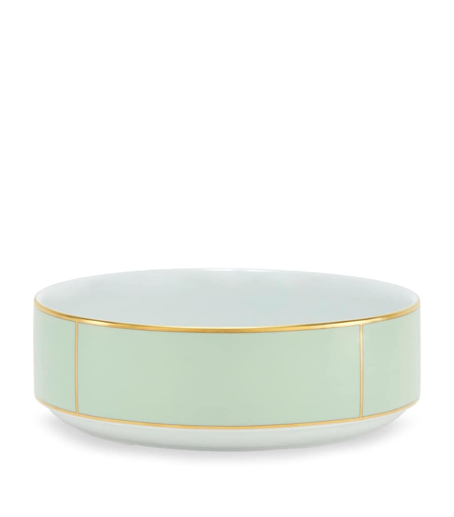 Porcelain Colonna Diva Verde Salad Bowl (24cm) G00134900 Image 1