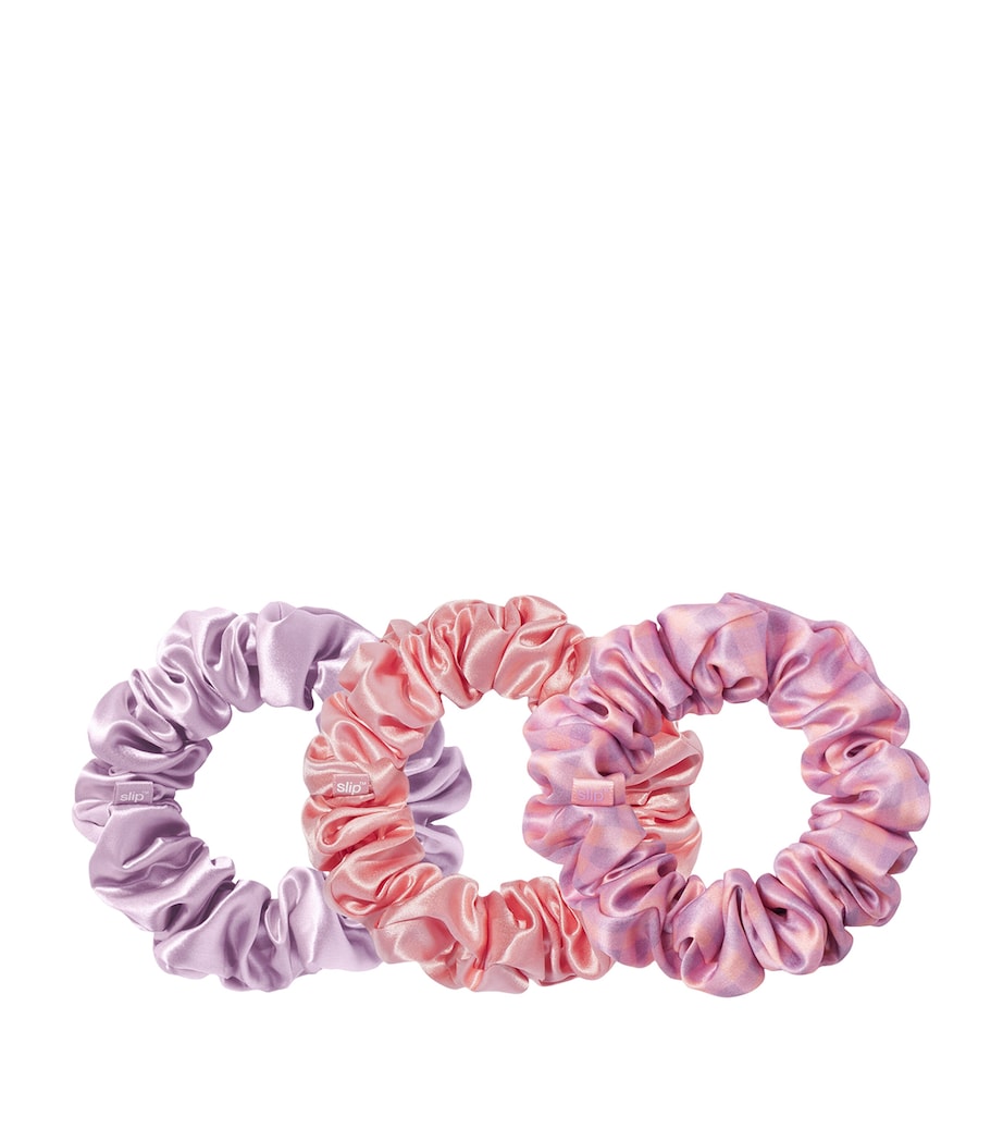 Mulberry Silk Large Scrunchies (Set of 3) BELLEFLOWER Image 2