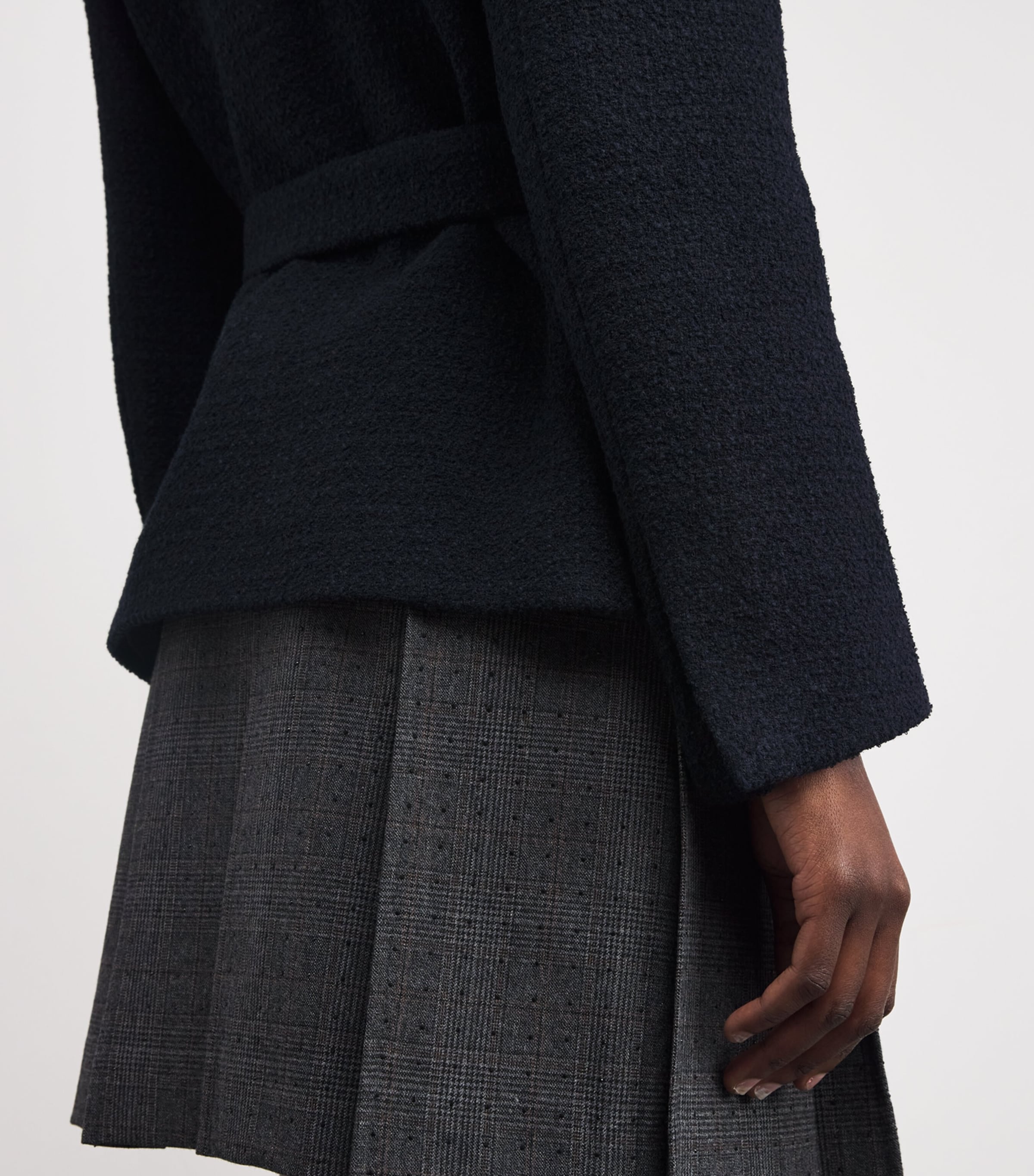 Tweed Jacket NAVY Image 6