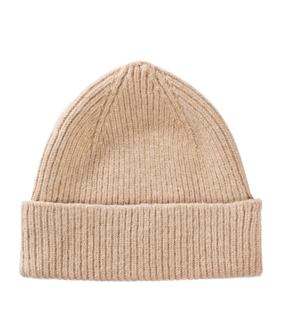 Lambswool-Caregora Classic Beanie SAND Image 2