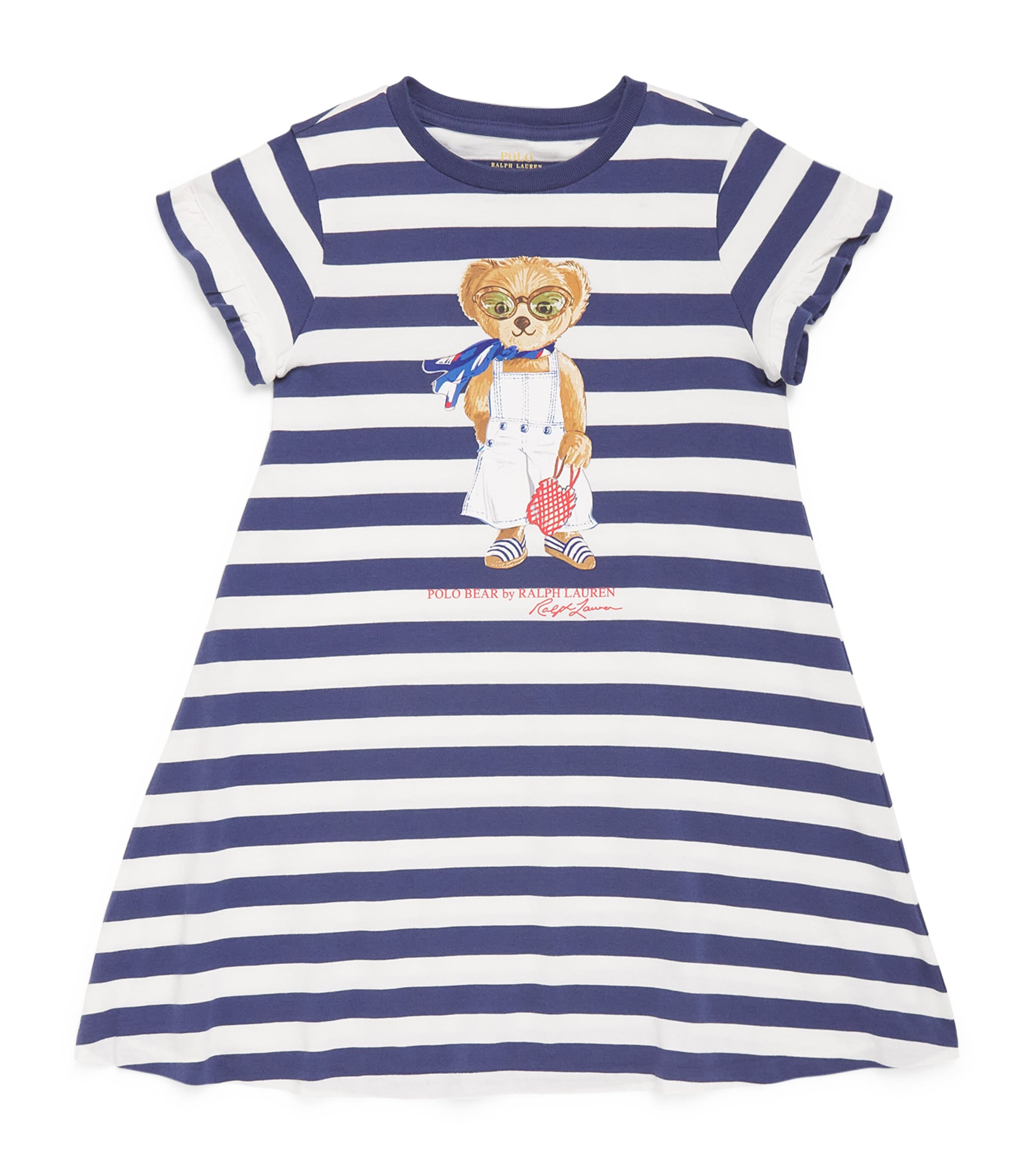Shop Ralph Lauren Polo Bear T-shirt Dress