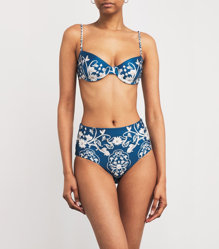 Magenta Bikini Bottoms MULTICOLOR Image 2