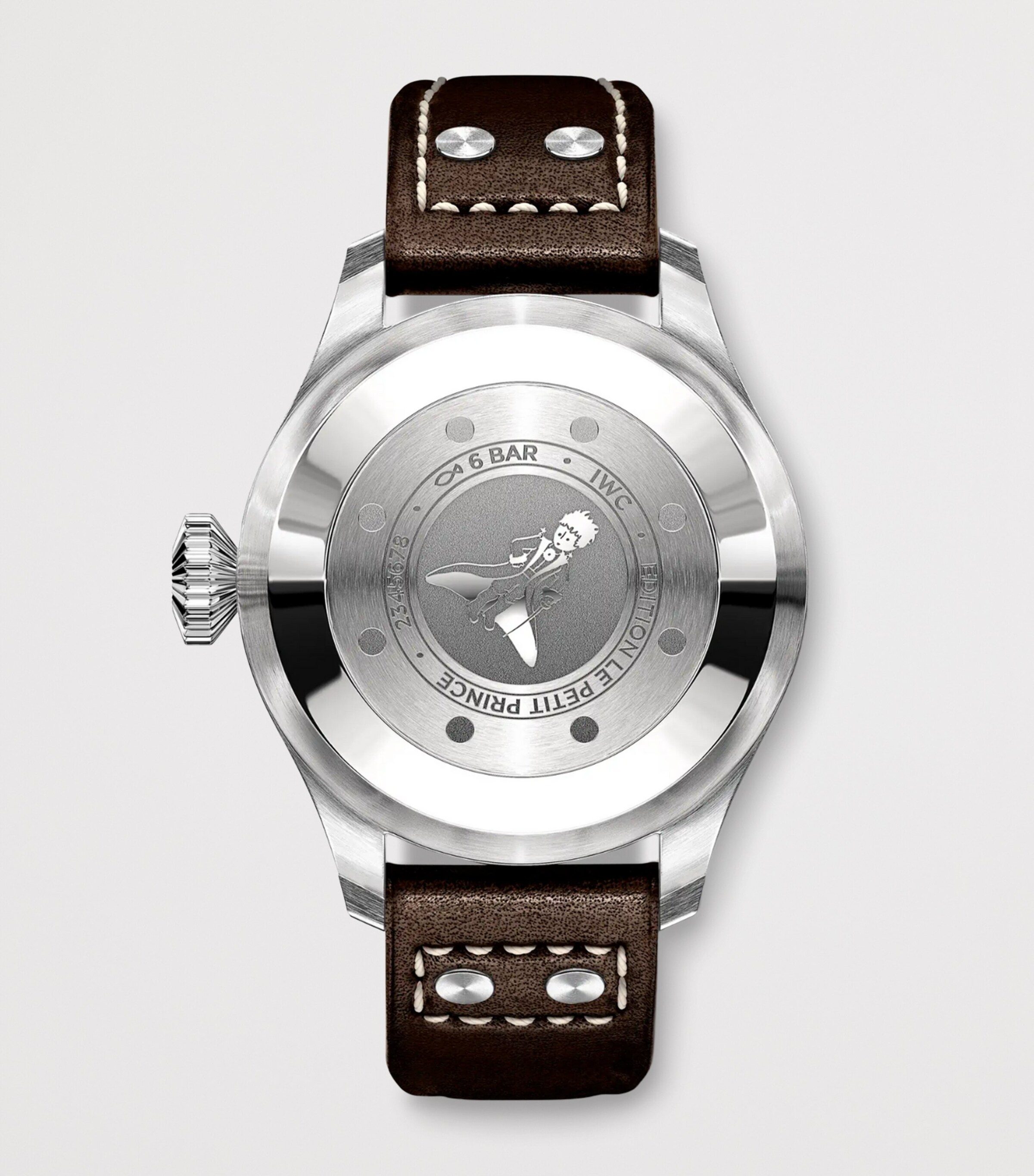 Stainless Steel Big Pilot’s Petit Prince Watch 46mm BLUE Image 2