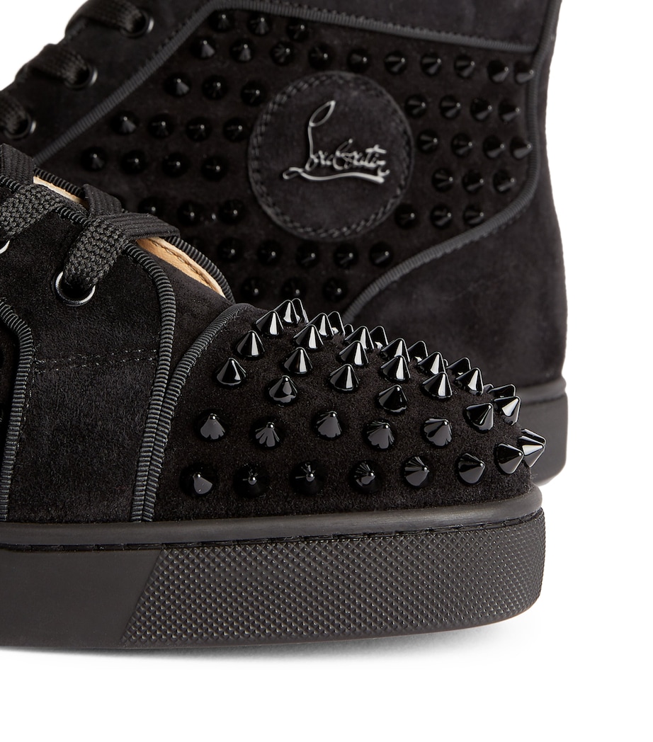 Louis Orlato Suede High-Top Sneakers B049 Image 7
