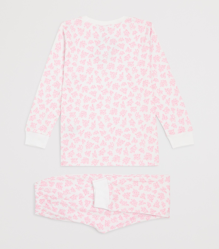 Kissy Kissy Pima Cotton Floral Pyjamas (2-6 Years) Strawberry Image 2