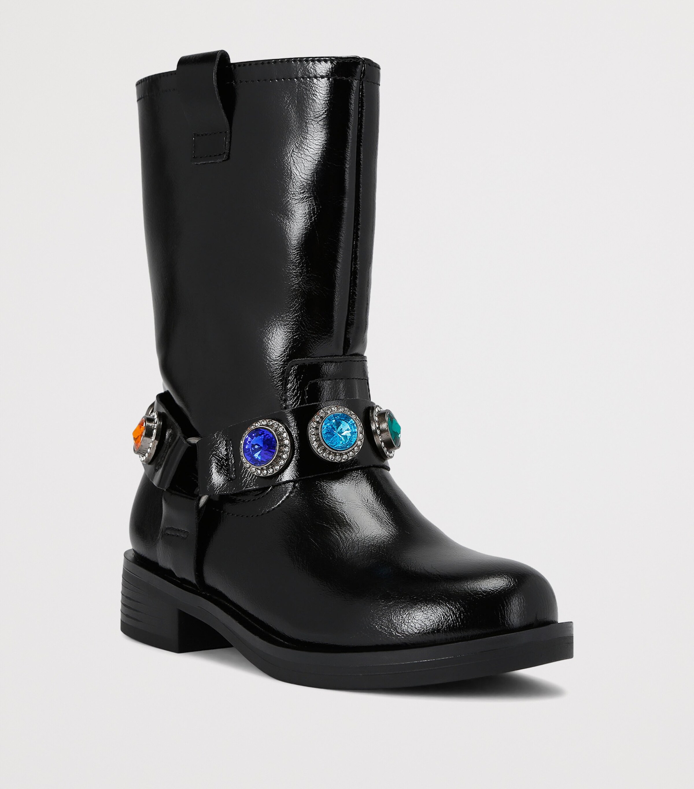 Kurt Geiger London Leather Mini Octavia Boots Mult/other Image 4