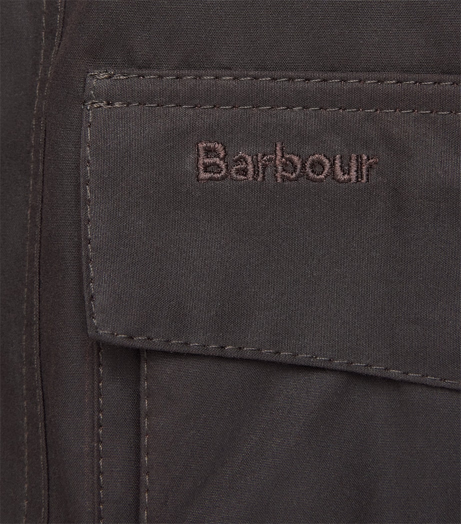 Barbour Mens Waxed Corbridge Jacket Rustic/classic Image 6