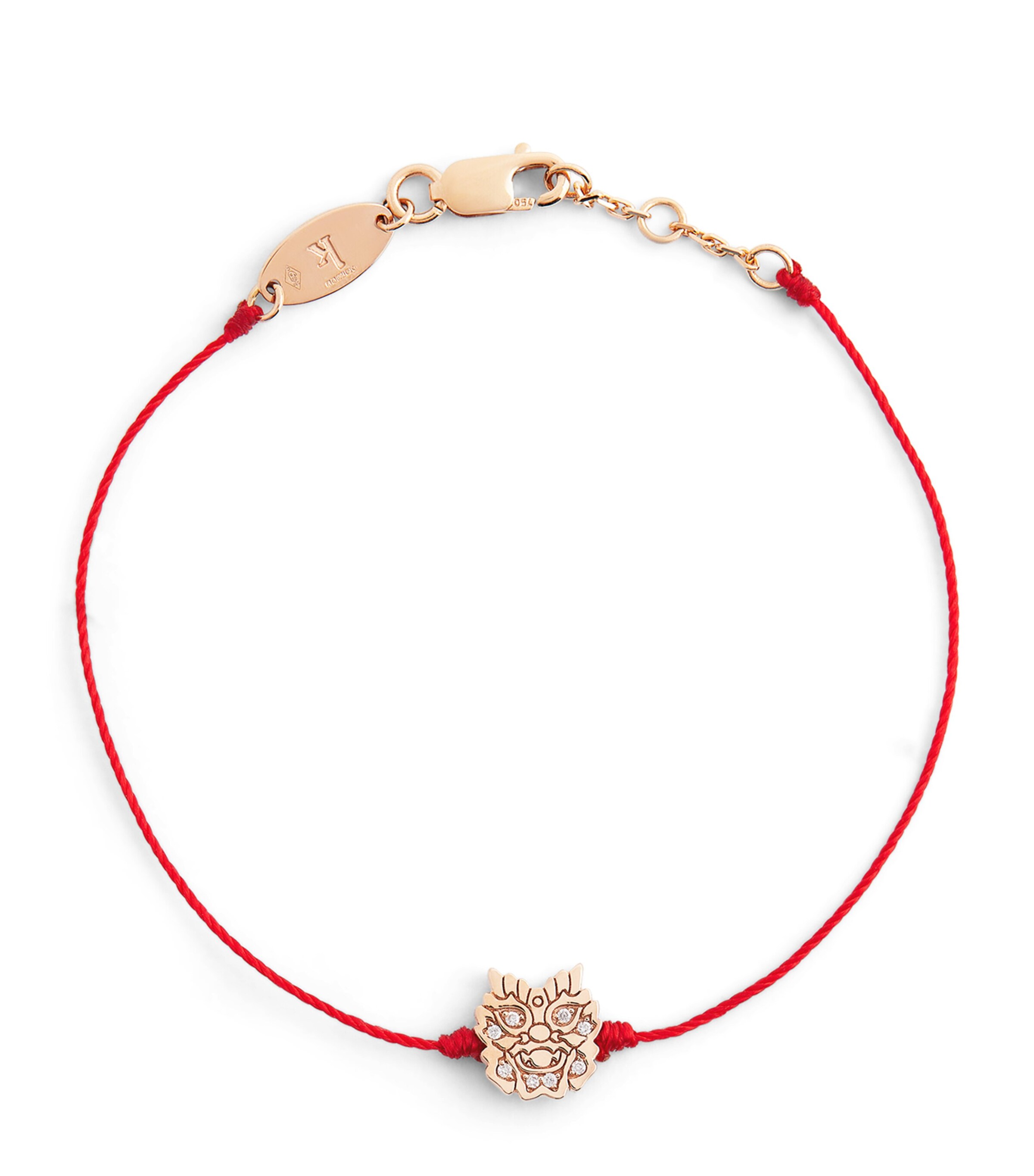 Redline Rose Gold and Diamond Lucky Dragon Bracelet Rose Gold Image 1