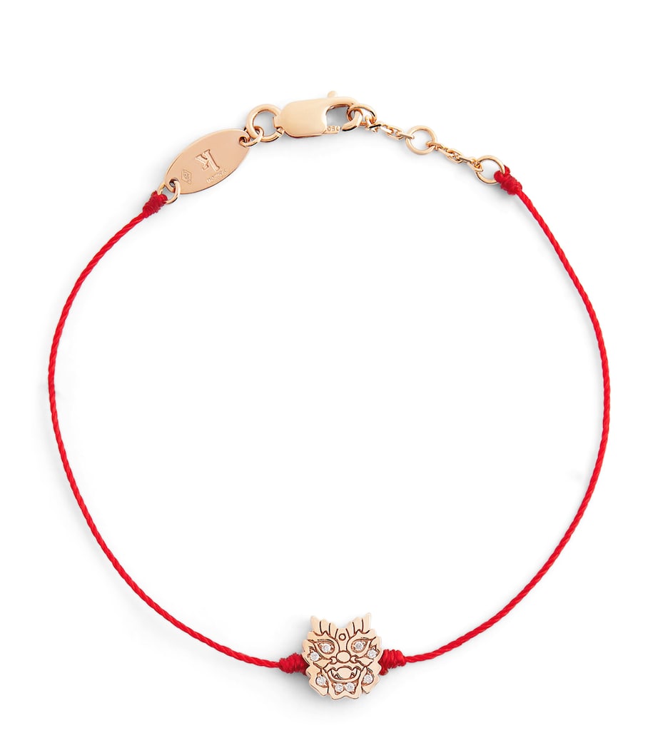 Redline Rose Gold and Diamond Lucky Dragon Bracelet Rose Gold Image 1
