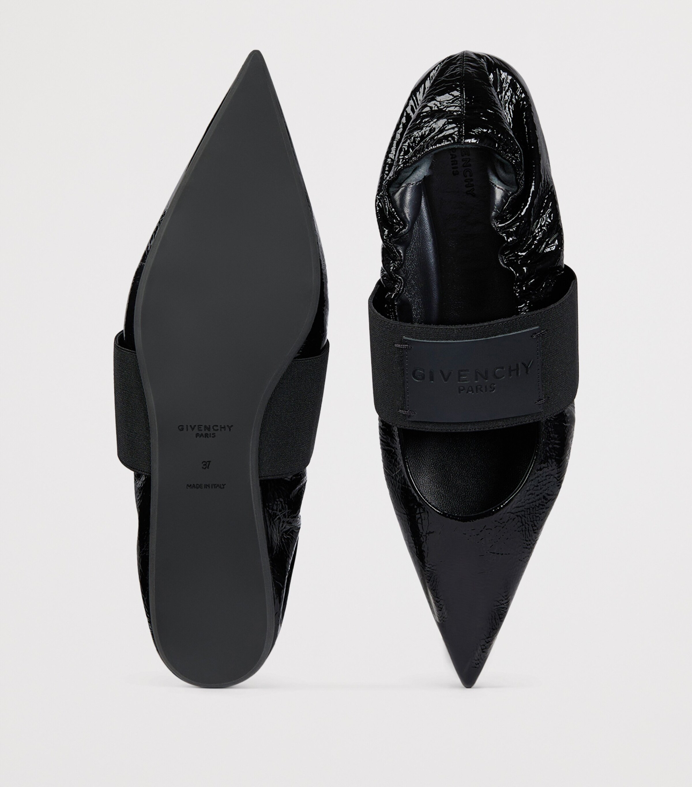 Givenchy Leather Crush Ballet Flats Image 6