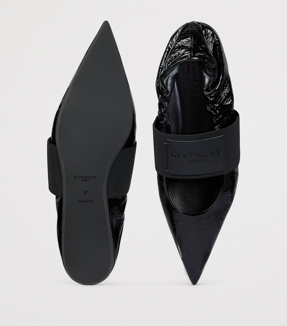 Givenchy Leather Crush Ballet Flats Image 6
