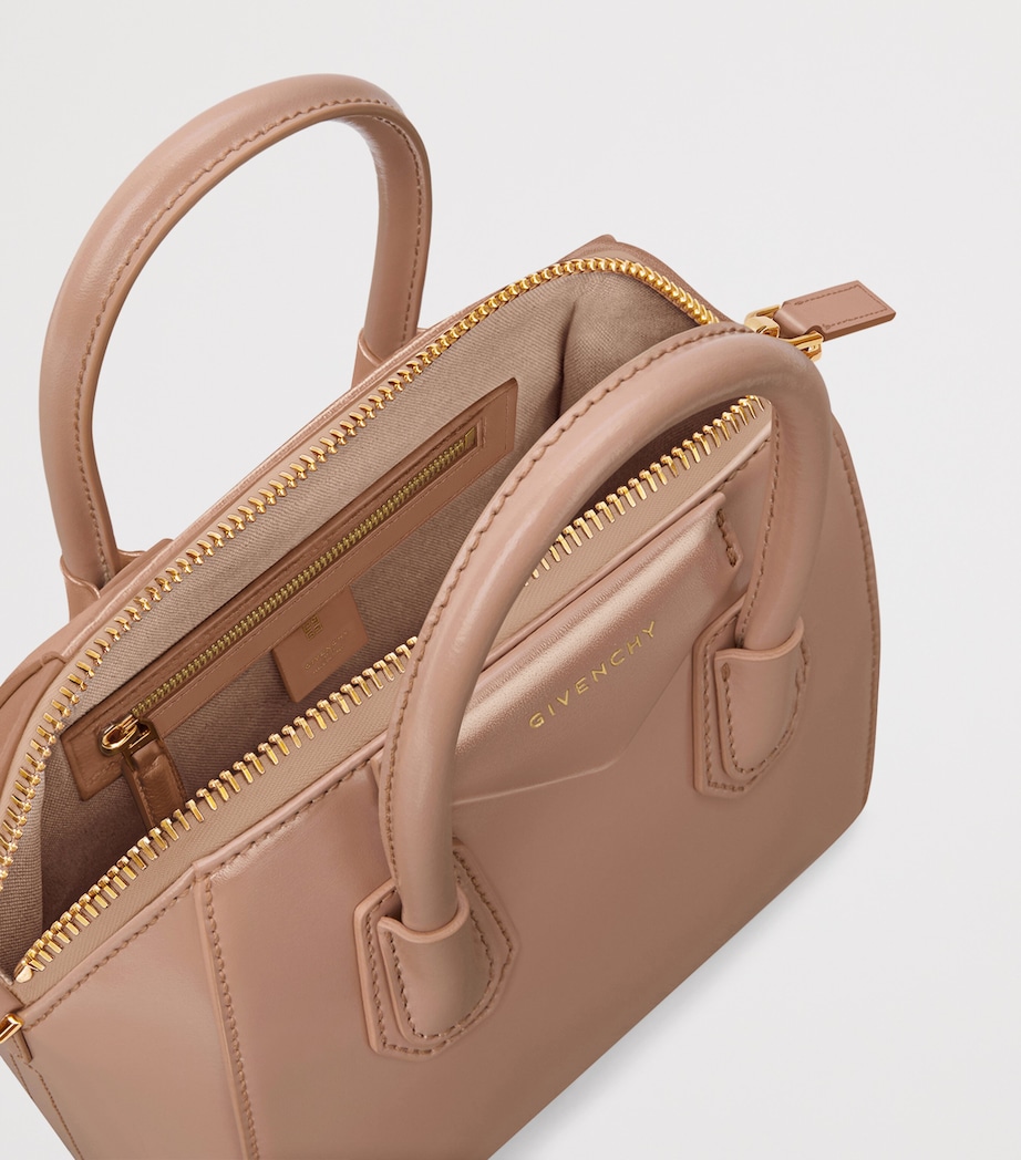 Givenchy Small Leather Antigona Top-Handle Bag Blush Pink Image 4