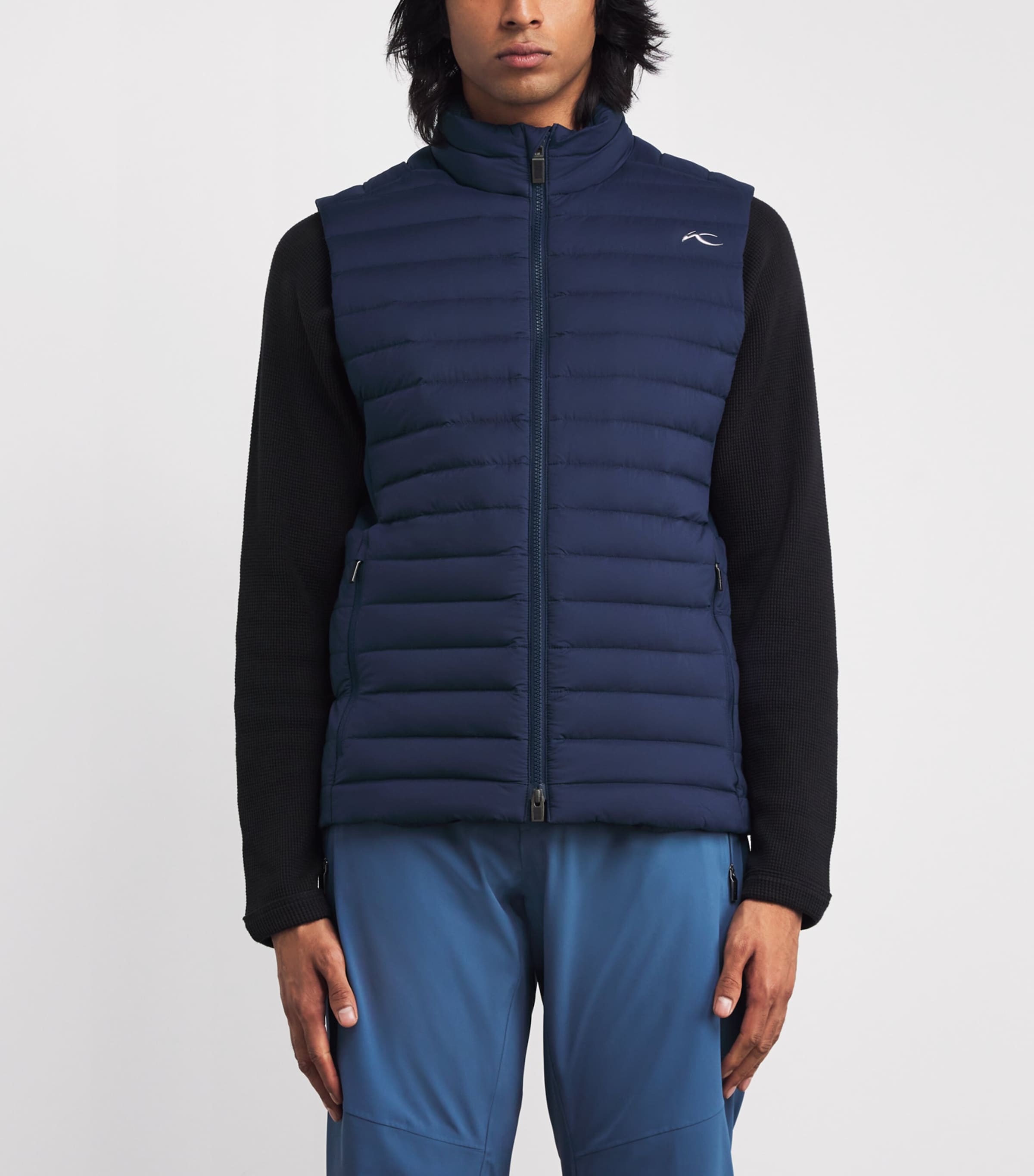 Water-Repellent Blackcomb Down Gilet KJUS NAVY Image 3