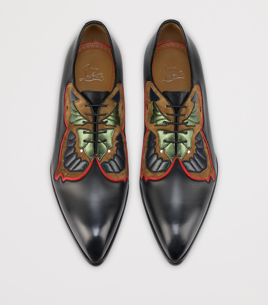 Farfaman Leather Oxford Shoes M024 Image 5