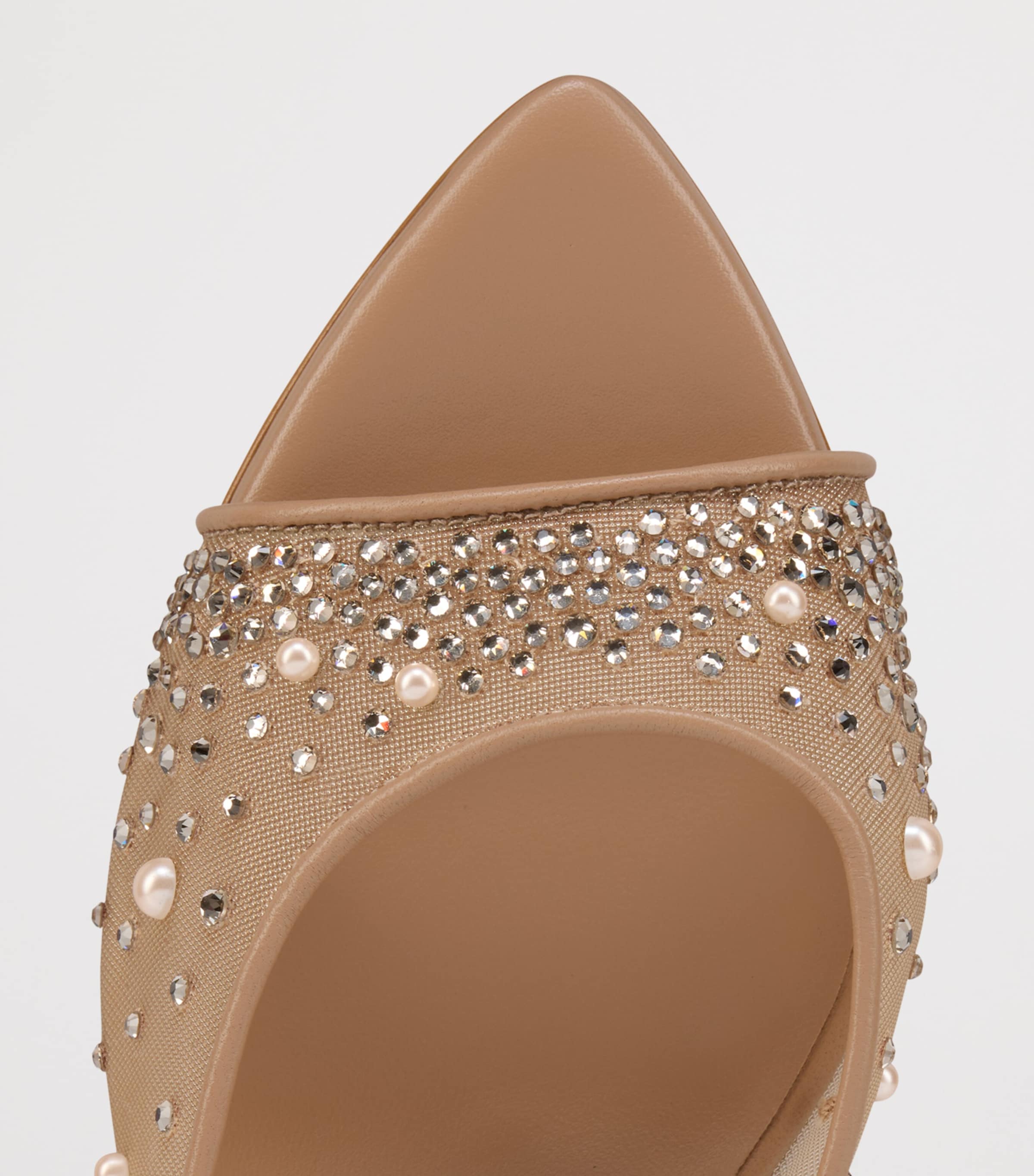 Christian Louboutin Miss Z Embellished Mules 80 Image 5