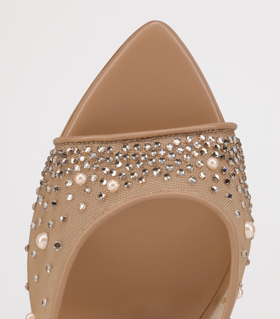 Christian Louboutin Miss Z Embellished Mules 80 Image 5