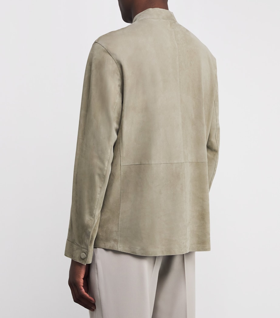 Suede Overshirt U6266 Image 4