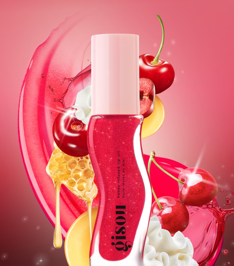 Cherry on the Cake Honey Infused Lip Oil CHERRY ON THE CAKE Image 4