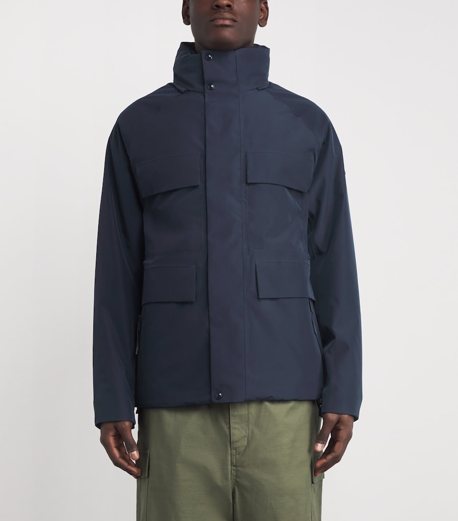 Water-Repellent Force Jacket DKINKDARK INK Image 3
