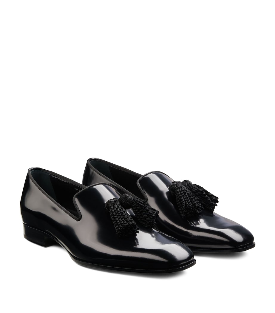 Foxley Patent Leather Loafers BLACK Image 3