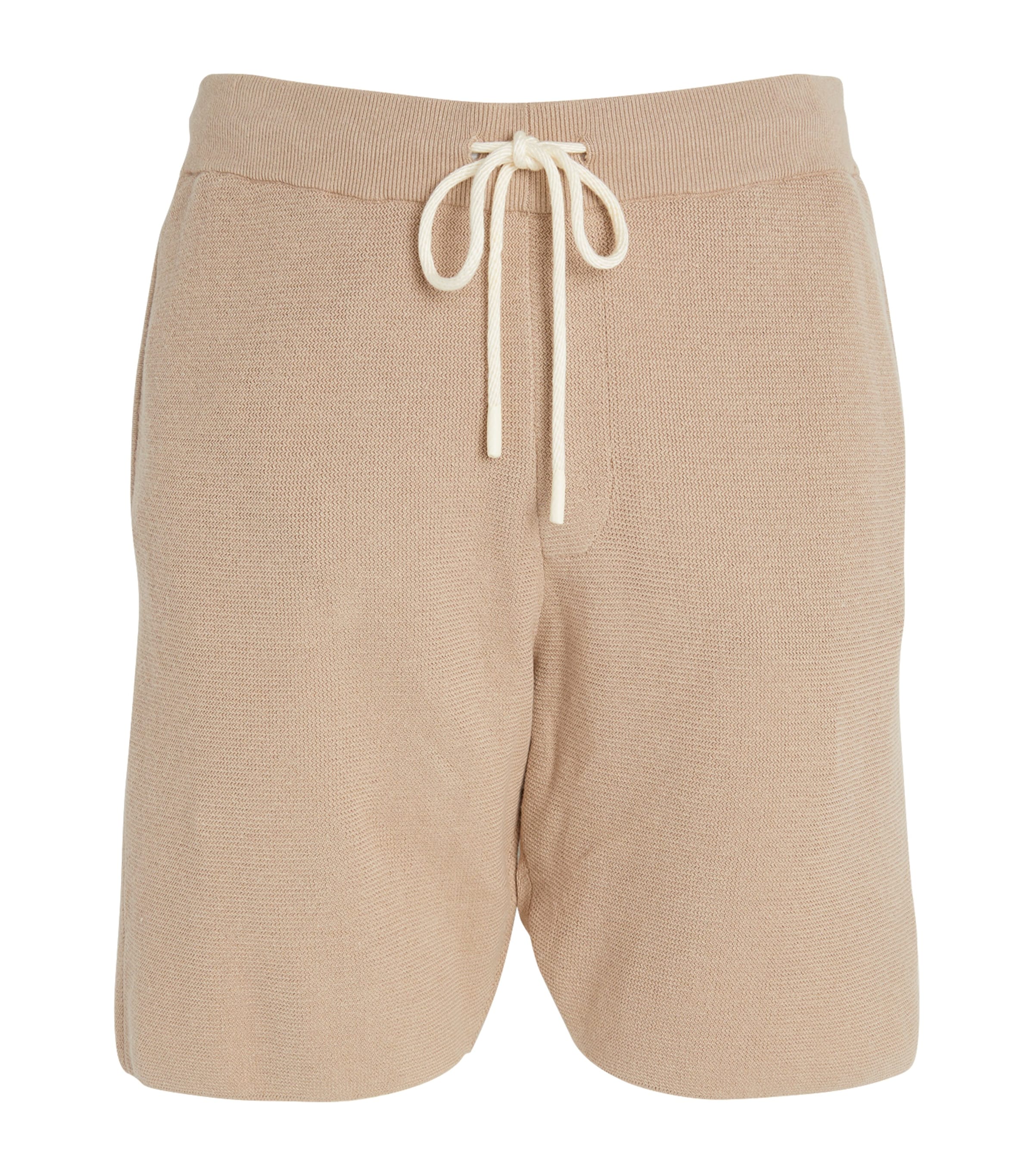 Paige Cotton-linen Coyne Shorts In Beige