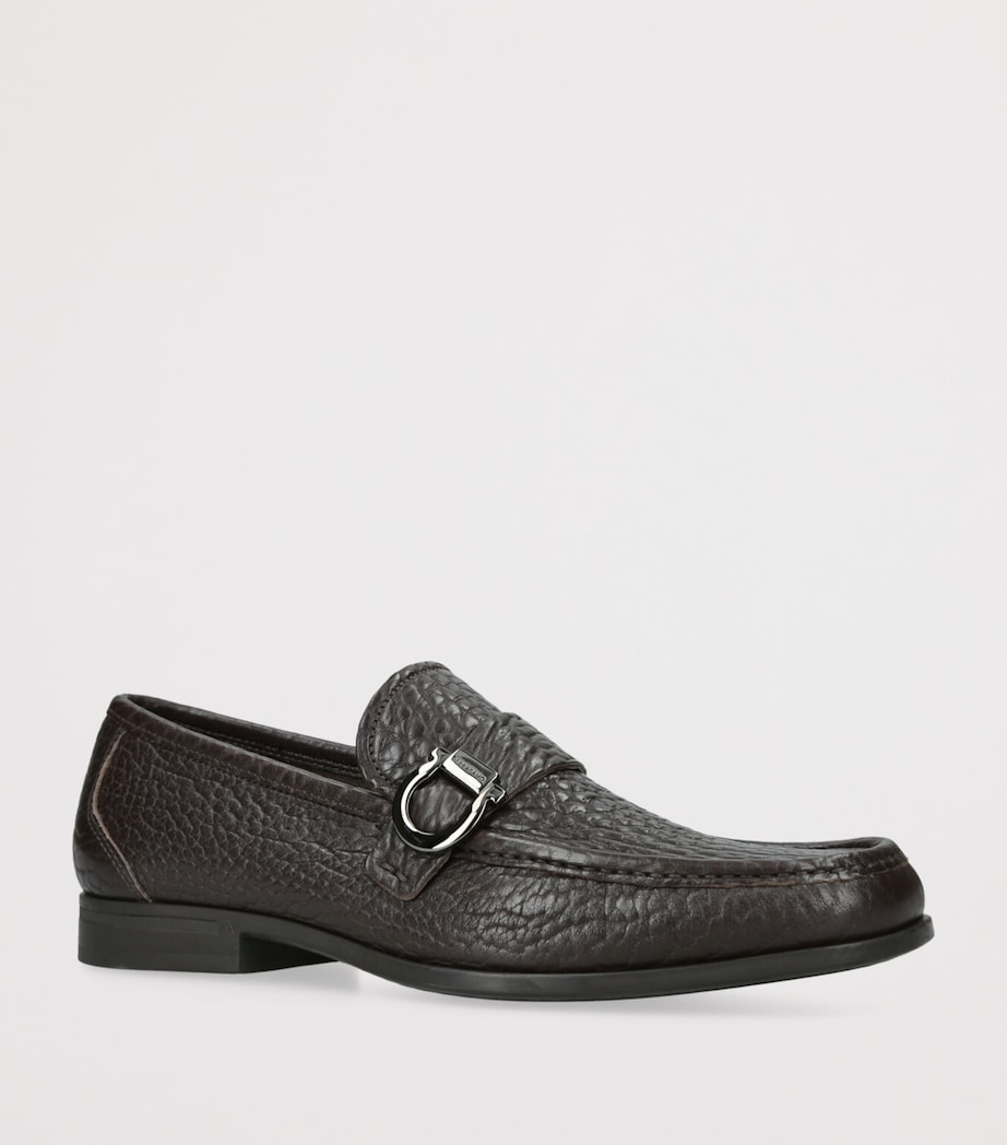 Leather Caspian Loafers DARK BROWN Image 3