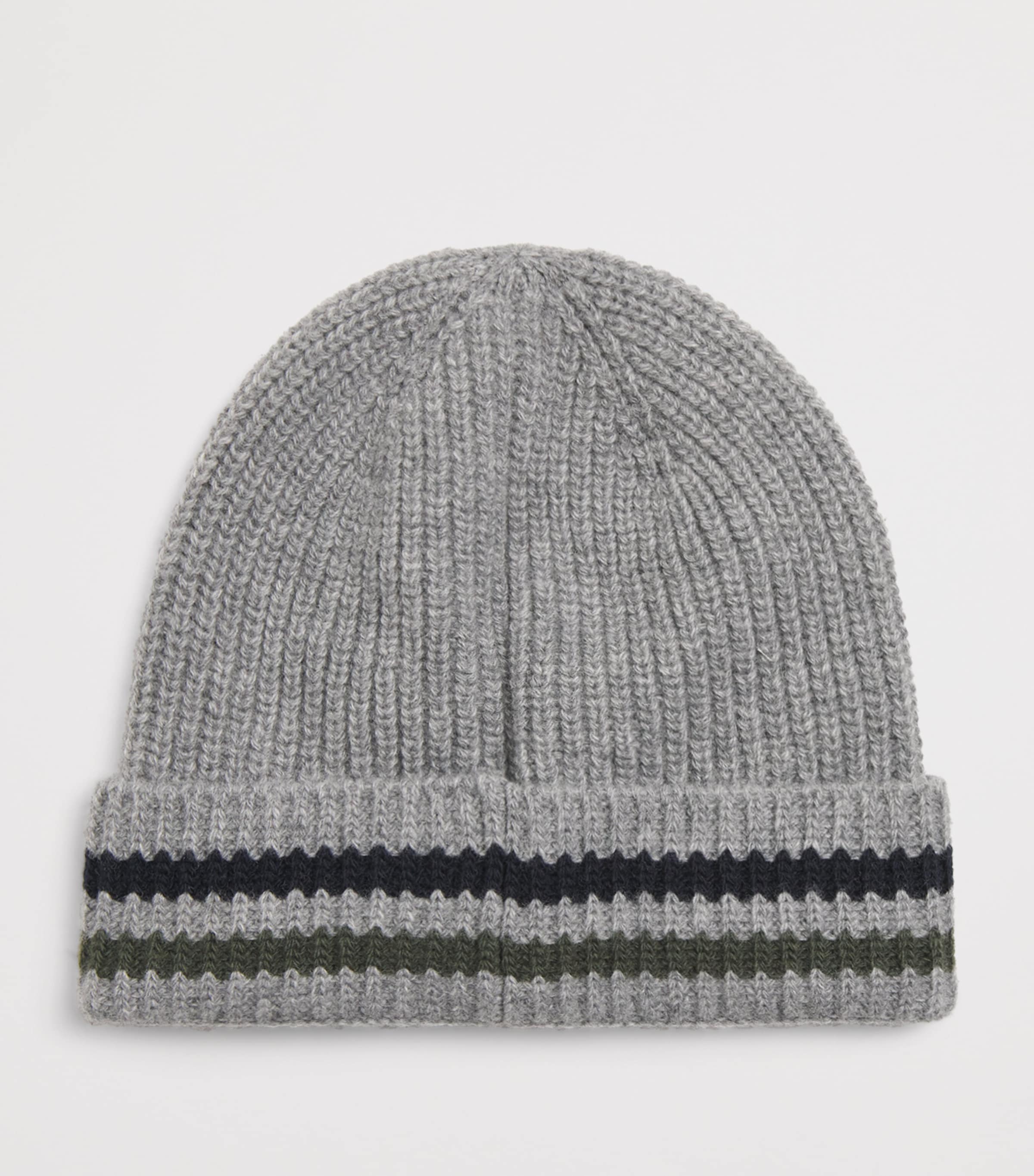 Virgin Wool Logo Patch Beanie 912 Image 2