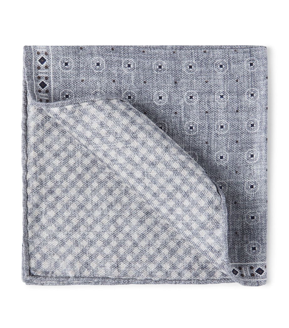 Silk Patterned Pocket Square CPT68 Image 1