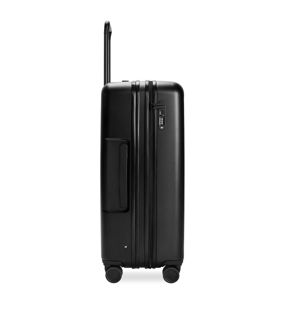 Large Check-In Expandable Spinner Suitcase (76cm) BLACK Image 4