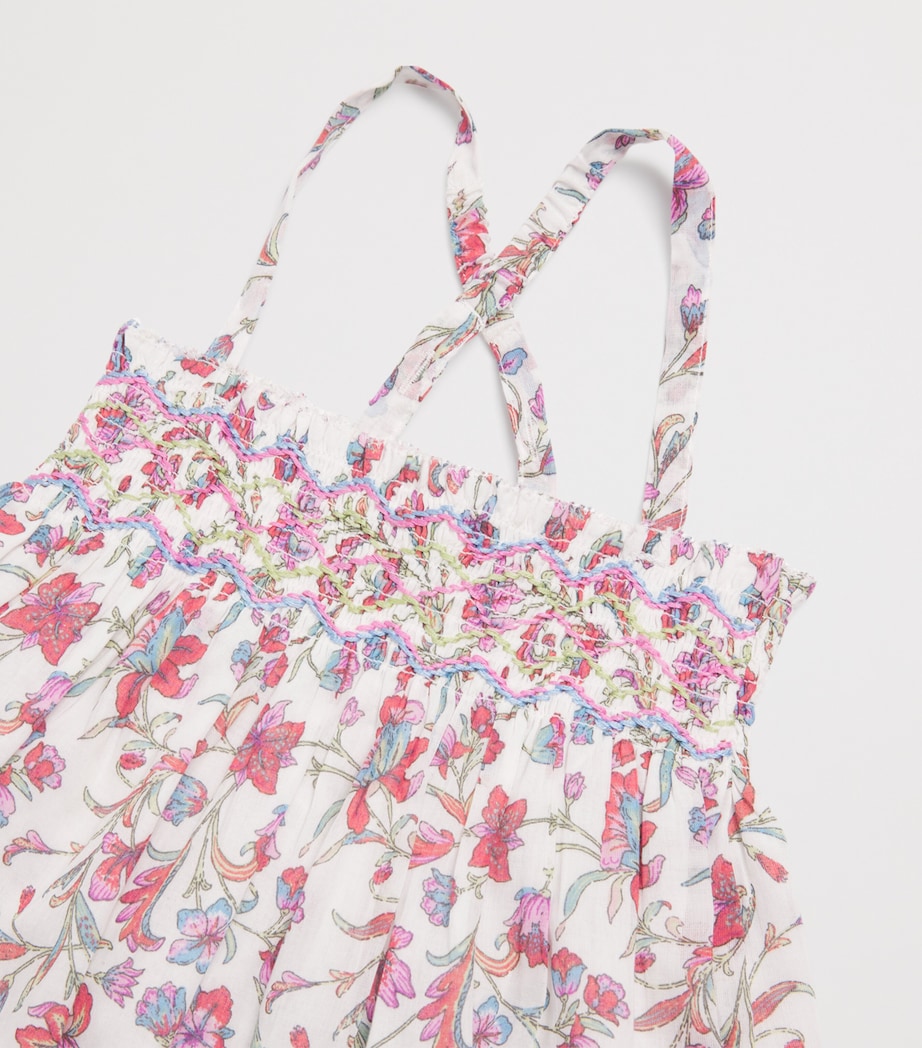 Cotton Marceline Dress (4-12 Years) CREAM FLORAL HAVEN Image 3