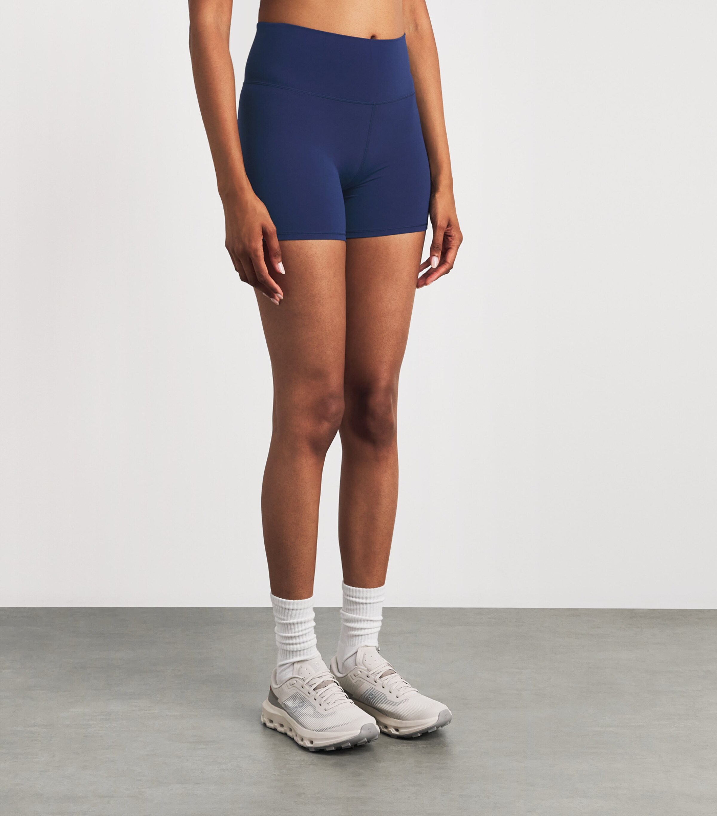 VUORI Womens AllTheFeels Shorts Blue Coast Image 4