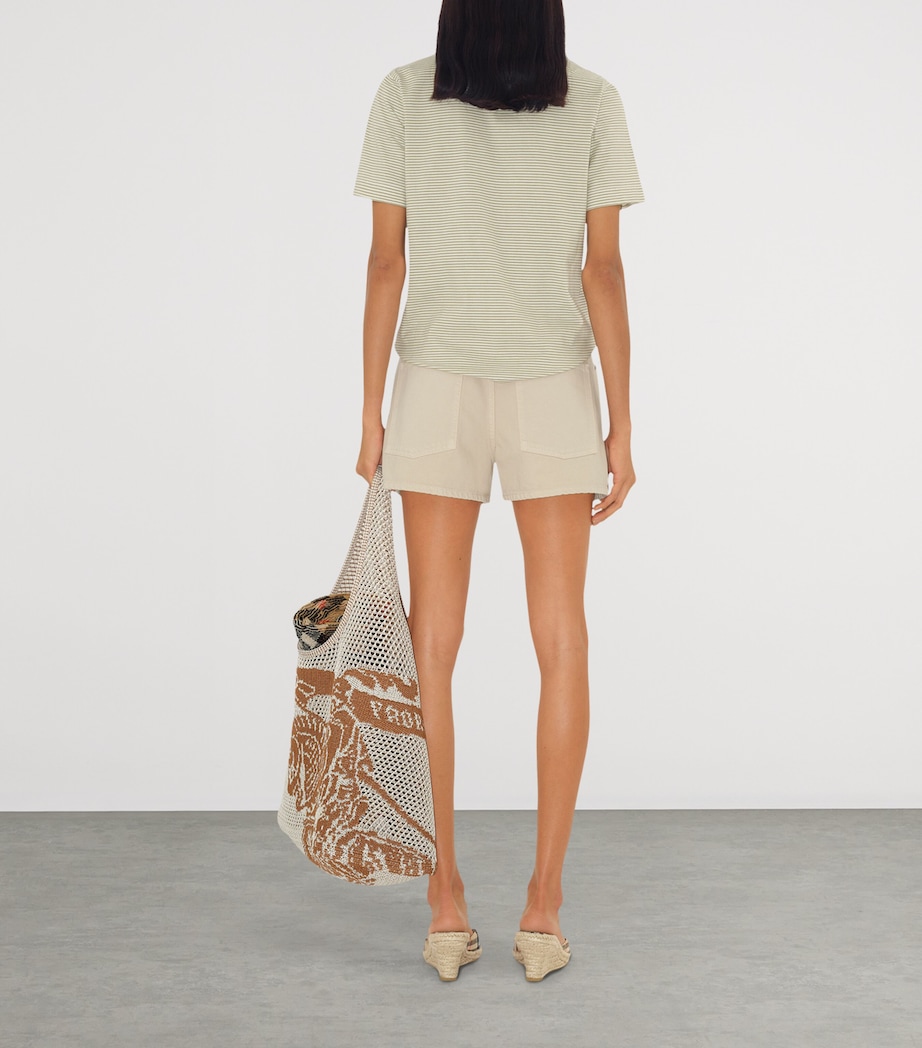 Cotton Stripe T-Shirt SKYLARK Image 3