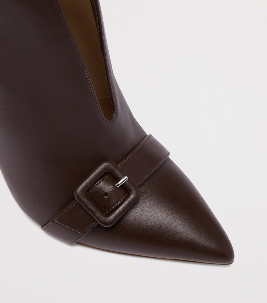 Leather Esther Boots 85 TOBACCO Image 5