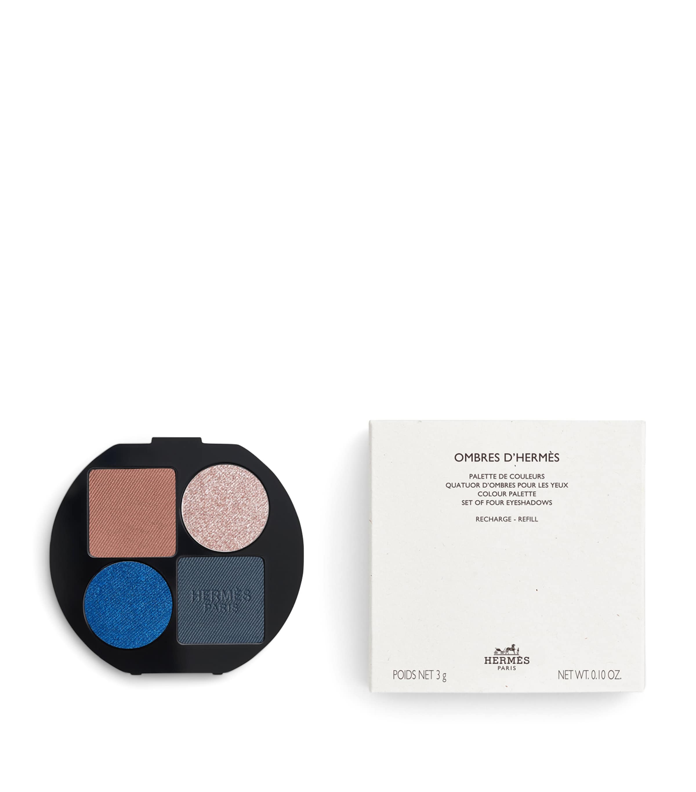 HERMÈS Ombres d'Hermès Eyeshadow Quartet Refill | Make-up | Eyes | Eyeshadow Palettes | Designers | HERMÈS